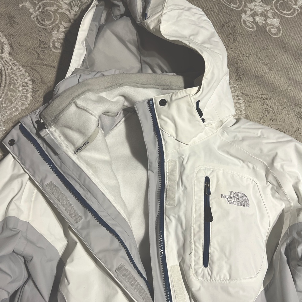 North Face Triclimate HyVent White Coat NWT